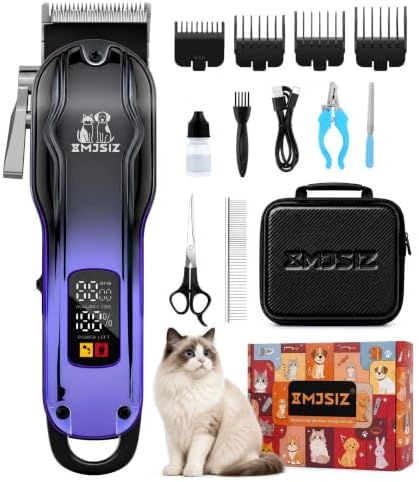 Dog Grooming Kit, Cordless Pet Clippers for Dogs & Cats, Low Noise by Unknown