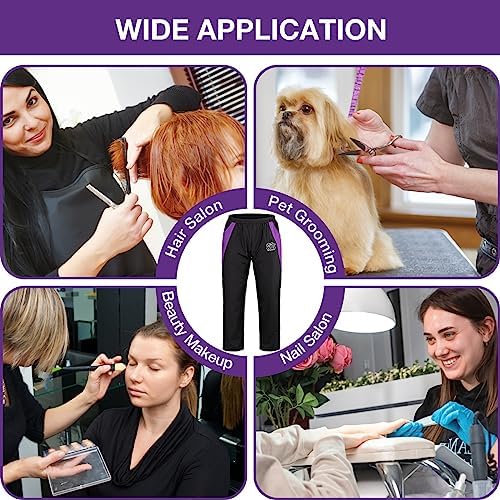 Noverlife Professional Pet Grooming Pants with Elastic Waist, M Size - Image 5