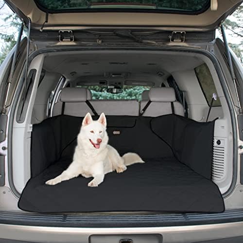 K&H Pet Products Quilted Cargo Cover Black Full Size Vehicle 57 Inches by KHPetProducts