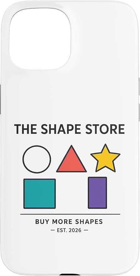 The Shape Store Funny Viral Meme from 2026 AI Humor Case for iPhone 15 by Unknown