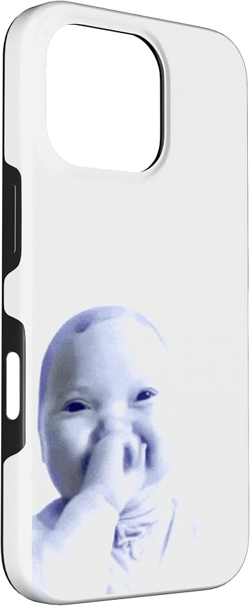AI Baby Holding Laugh Meme Case for iPhone 16 Pro - Image 3