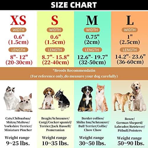 Reflective Dog Collar, Compatible with AirTag, Nylon Pet Cat Puppy Collar for Small, Medium, Large, and Extra Large Dogs - Image 3
