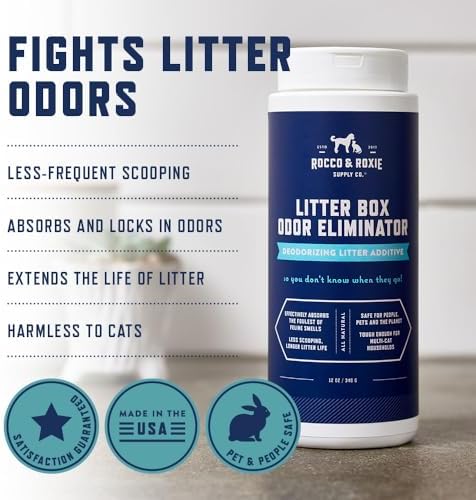 Rocco & Roxie Litter Box Odor Eliminator, 12 oz, 2-Pack - Image 2