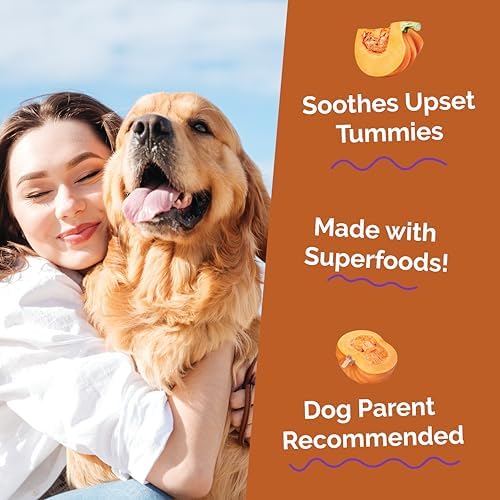Fruitables Pumpkin Digestive Supplement, Fiber Supplement for Dogs, 15oz - Image 3