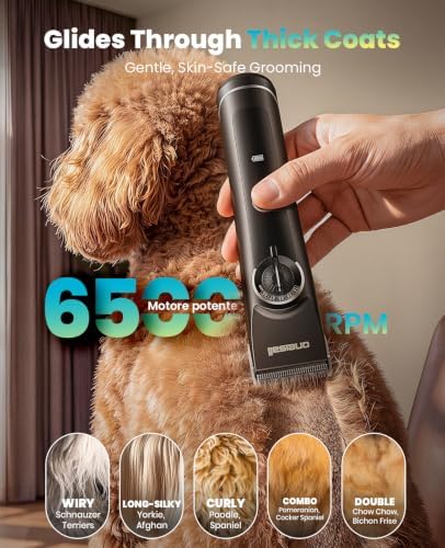 oneisall Dog Clippers for Grooming Thick Heavy Coats - Image 2