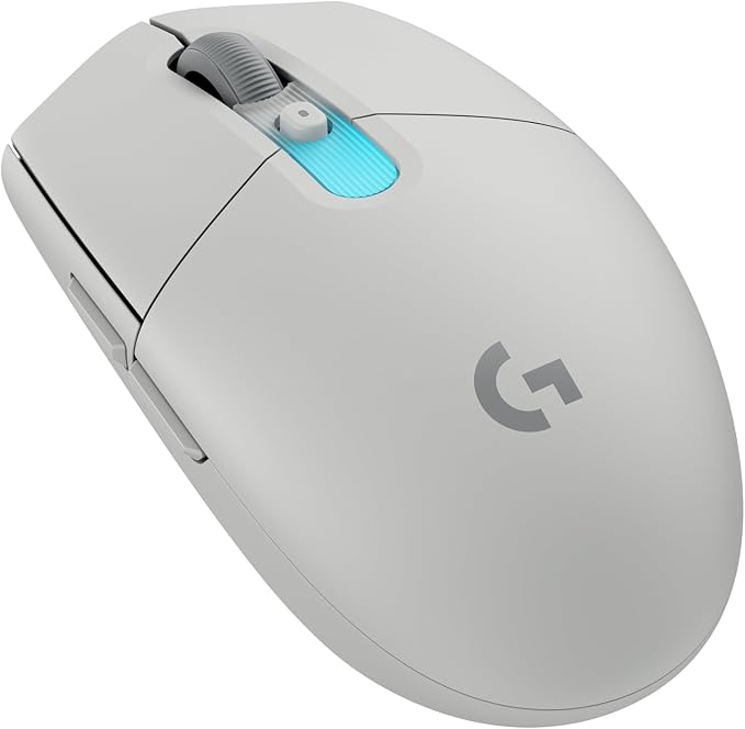 Logitech G305 X Superlight Wireless Gaming Mouse - White | Lightweight 59g, HERO 44K Sensor, RGB lighting, Lightspeed, Bluetooth, 130+ Hr battery life, 6 programmable buttons, PC/Mac by Unknown