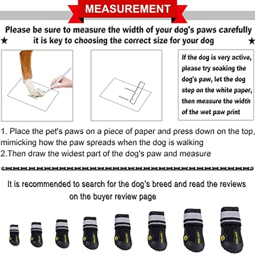 QUMY Dog Shoes for Hot Pavement, Dog Snow Boots & Paw Protectors for Winter - Image 2