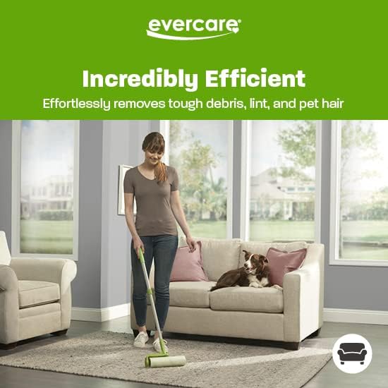 Evercare 10" Wide Large Surface Mega Pet Roller Refill, 50 Sheets Each (300 Sheets Total) (Pack of 72) - Image 5