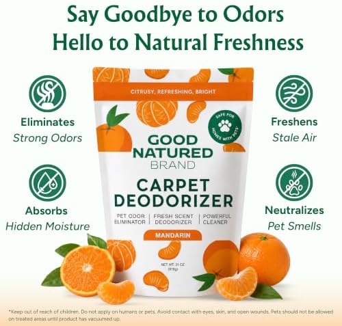 Good Natured Brand Carpet Deodorizer & Pet Odor Eliminator Powder, 31oz - Image 2