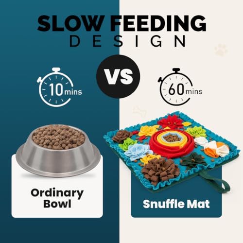 PET ARENA Dog Snuffle Feeding Mat, Adjustable Nose Work Activity Toy - Image 5