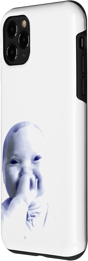 AI Baby Holding Laugh Meme Case for iPhone 11 Pro - Image 2