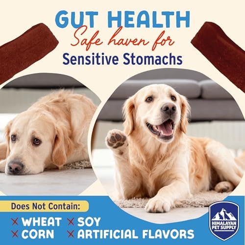 Himalayan Dog Chew Yogurt Sticks, Probiotic Dog Treats, Cranberry, 5 Treats - Image 5