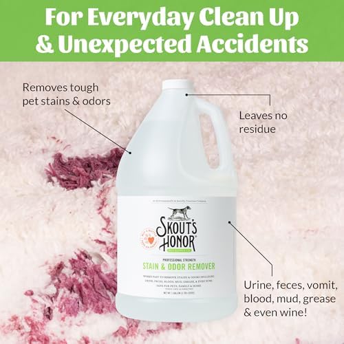 SKOUT'S HONOR Pet Stain and Odor Remover One Gallon Refill, 128 oz - Image 5