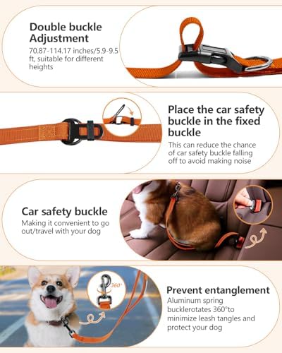Hands Free Dog Leash, Multifunctional Crossbody Dog Leash - Image 3