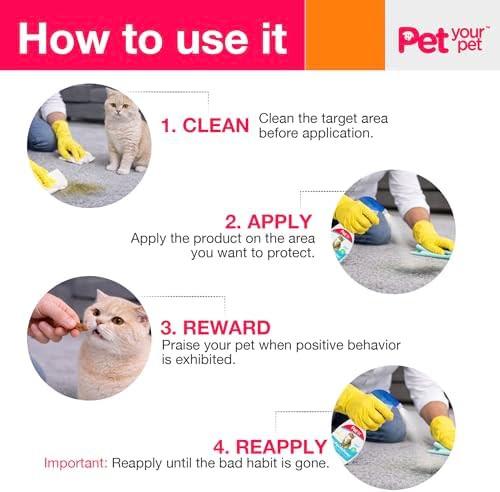 Cat Potty Training Spray No Pee No Poop, 16 Fl Oz - Image 3