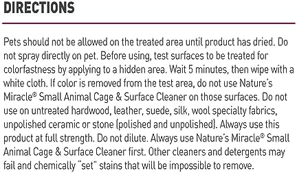 Nature's Miracle Small Animal Cage & Surface Cleaner, 24 oz - Image 4