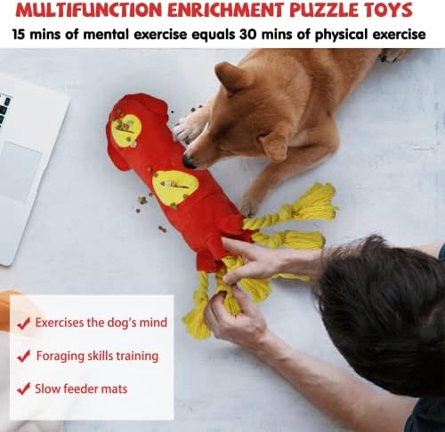 lilfrd Water Bottle Octopus Dog Toy, Squeaky Rope Stuffless Toys for Dogs - Image 5