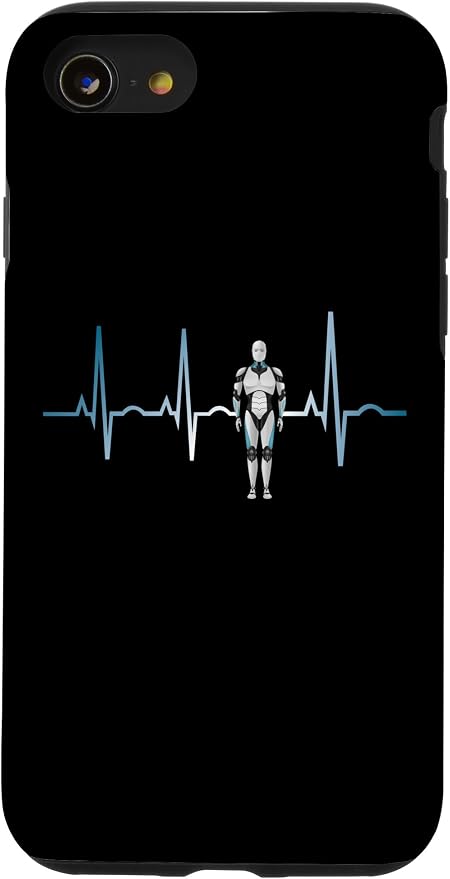 iPhone SE (2020) / 7 / 8 Ai Heartbeat Love Ai EKG Heart Funny Idea for Ai lover Case by Unknown