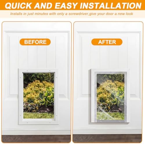 Landical 7" x 11.25" Dog Door Replacement Flaps - Image 5