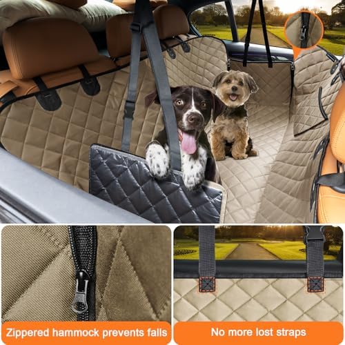 URPOWER XL Dog Seat Cover for Full-Size Trucks, 100% Waterproof Hammock - Image 2