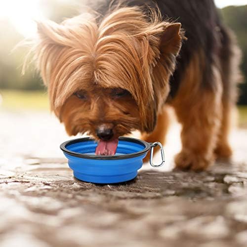 Kytely Large Collapsible Dog Bowls 2 Pack, 34oz Foldable Dog Travel Bowl - Image 6