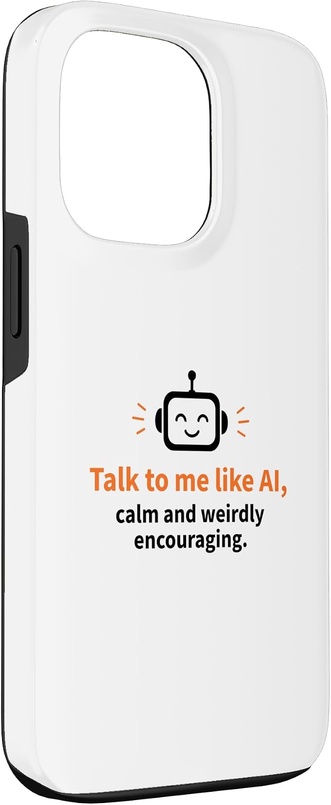 AI Robot Calm Encouraging Tech Support Case for iPhone 13 Pro - Image 3