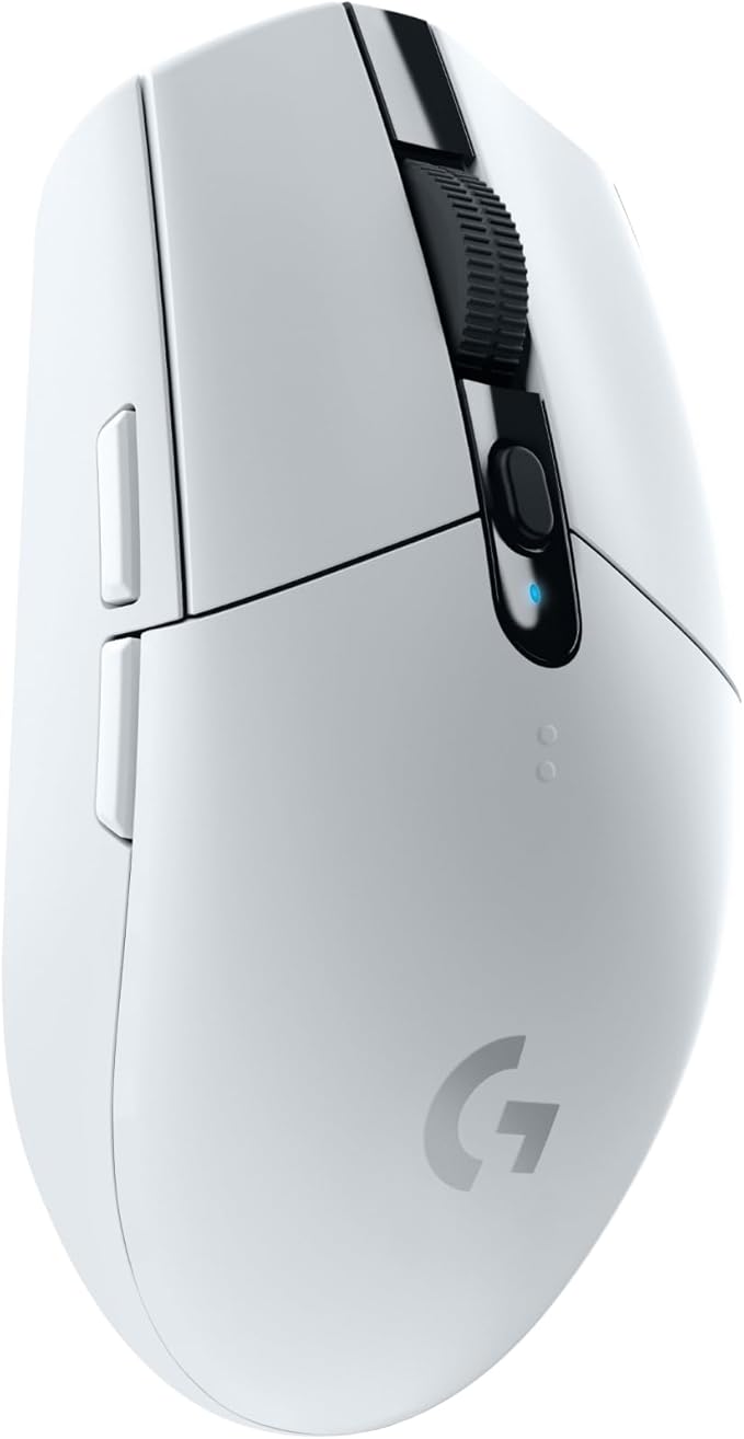 Logitech G305 Lightspeed Wireless Gaming Mouse - White | 12,000 DPI, Lightweight, 6 Programmable Buttons, 250h Battery, On-Board Memory, Compatible with PC and Mac by Unknown