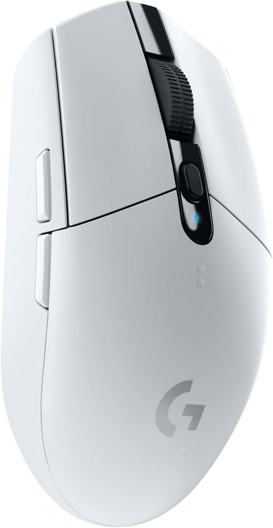 Logitech G305 Lightspeed Wireless Gaming Mouse - White | 12,000 DPI, Lightweight, 6 Programmable Buttons, 250h Battery, On-Board Memory, Compatible with PC and Mac by Unknown