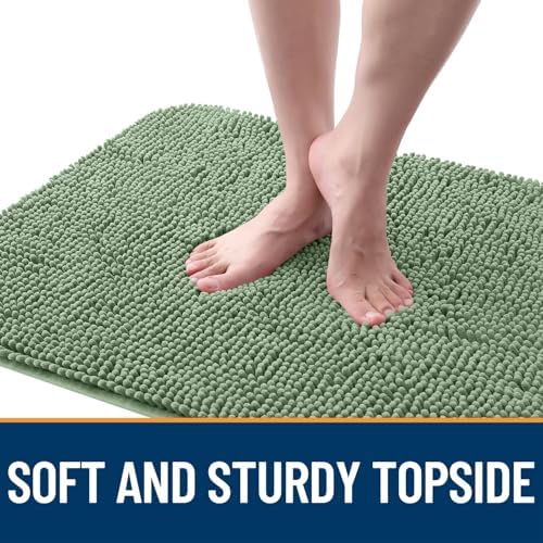 OLANLY Dog Door Mat for Muddy Paws 70x46, Super Absorbent Chenille Mud Mat - Image 4