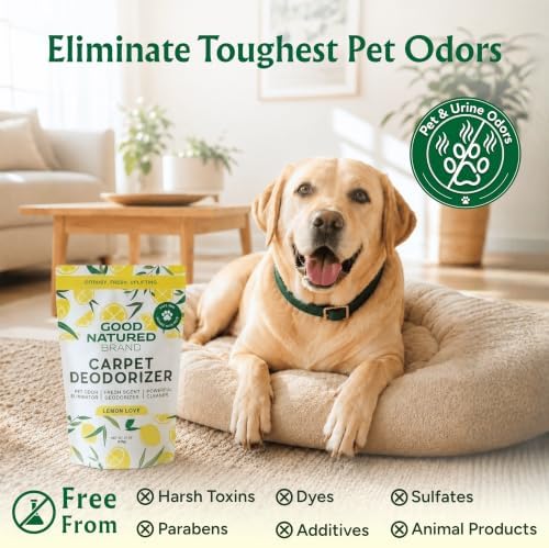 Good Natured Brand Carpet Deodorizer & Pet Odor Eliminator Powder, 31oz - Image 3