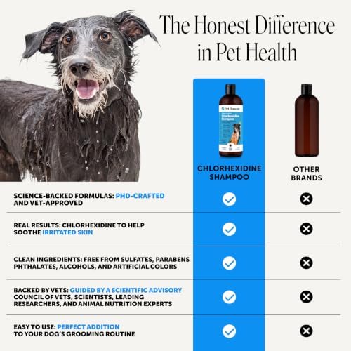 Pet Honesty Chlorhexidine Dog Shampoo Itchy Skin Relief, Anti-Itch, 16oz - Image 5