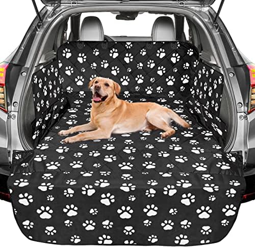 F-color SUV Cargo Liner for Dogs - Trunk Cover with Bumper Flap Protector by F-color