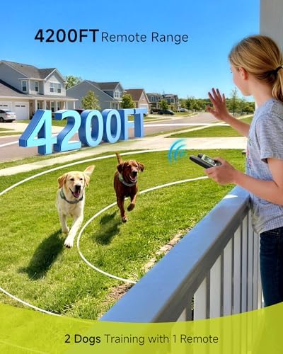 Dog Shock Collar - 4500FT Dog Training Collar with Remote - Image 4