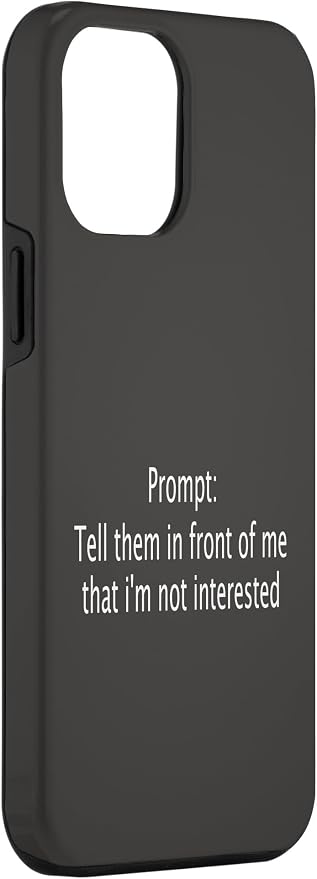 iPhone 14 Pro Max Funny Sarcastic Prompt Satirical AI Artificial Intelligence Case - Image 3