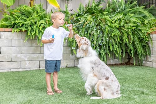 Pet Qwerks Incredibubbles Interactive Pet Toys - Long Lasting Edible Bubbles for Dogs & Cats - Peanut Butter Flavor - 20 ML, All Breed Sizes - Image 2