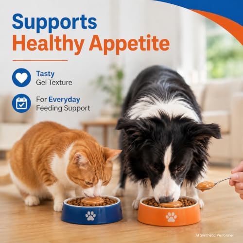 High Calorie Nutritional Gel for Cats and Dogs, Pet Nutrition Supplement with Colostrum, Omega 3 6, Vitamins and Minerals, Calorie Booster Gel for Daily Wellness Support, Easy Feeding Formula - Image 7