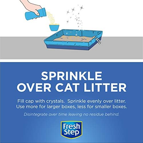 Fresh Step Cat Litter Crystals Deodorizer, Summer Breeze Scent, 70 Oz - Image 4