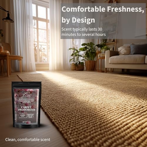 Lapew Magnolia Kisses Carpet Deodorizer Powder - Pet Safe Freshener for Vacuuming | Scented Odor Eliminator for Home | 16 oz - Image 5