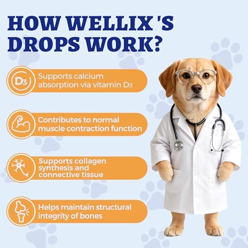 Wellix 4.06 fl oz Liquid Calcium Supplement for Dogs and Cats - Image 6