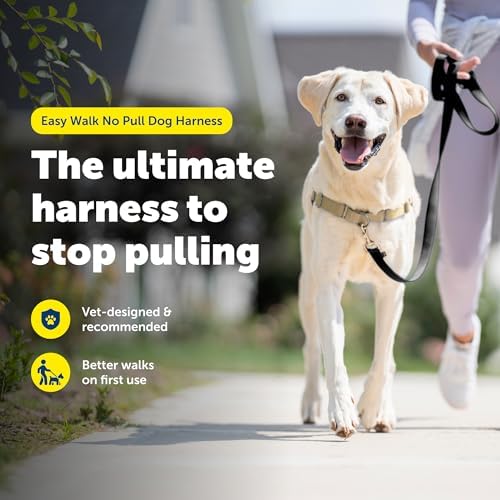 PetSafe Easy Walk Harness, No Pull Dog Harness, Fawn, Large - Image 2