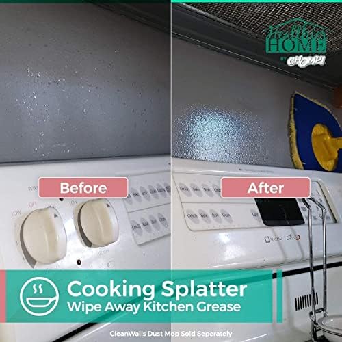 CHOMP! Painted Wall Cleaner Spray: Healthier Home 5-Minute CleanWalls 4-in-1 Multipurpose, Ceiling and Baseboard Cleaning - Dirt, Dust, Odor and Stain Remover - 32 Oz (Summer Sun Scent) - Image 3