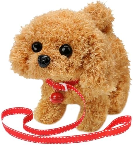 KSABVAIA Plush Teddy Toy Puppy Electronic Interactive Dog by KSABVAIA