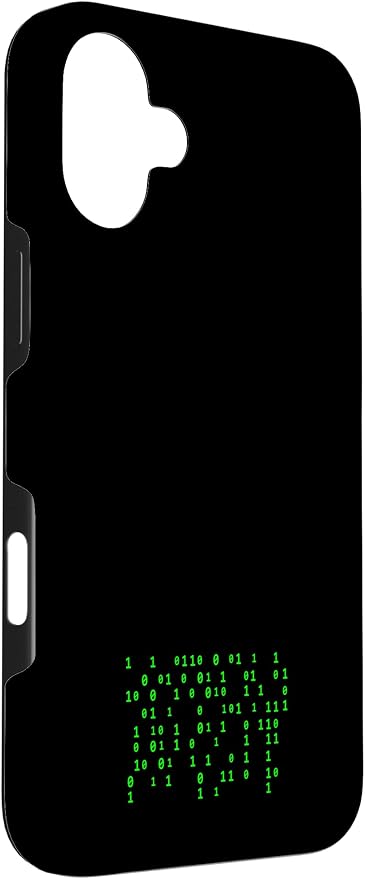 Deep Learning AI Generated Tech for Developers Case for iPhone 16 Plus - Image 3
