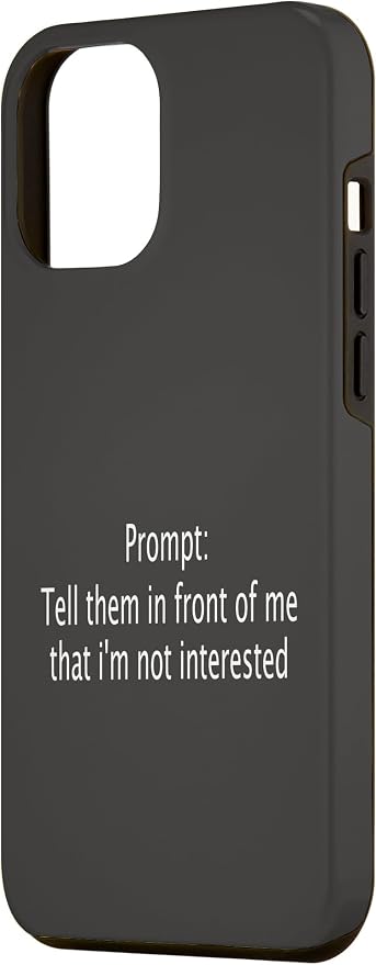 iPhone 14 Pro Max Funny Sarcastic Prompt Satirical AI Artificial Intelligence Case - Image 2