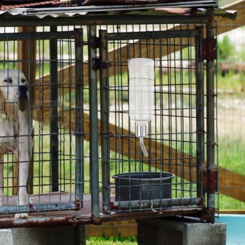 Dog Water Bottle for Crate - No Drip Dog Water Bottle, Cat Water Feeder, Leak- Pet Water Bottl for Cage&Kennel - Large - Image 7