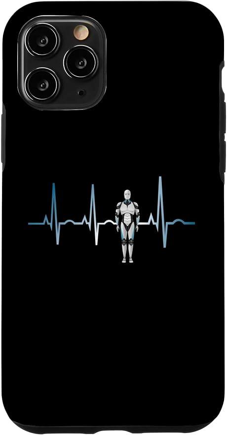 iPhone 11 Pro Ai Heartbeat Love Ai EKG Heart Funny Idea for Ai lover Case by Unknown