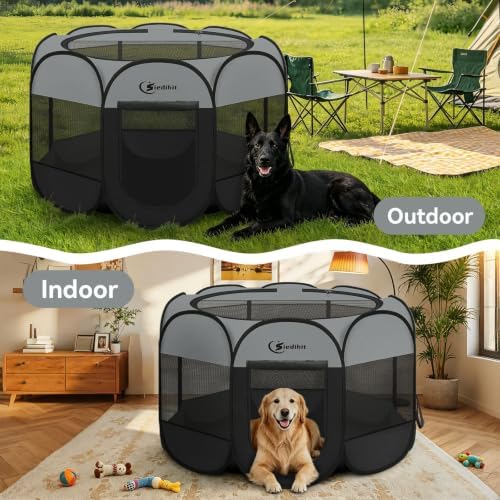Siedihit Playpen for Extra Large Dog Cat, Dogs Tent Crate Cage - Image 6