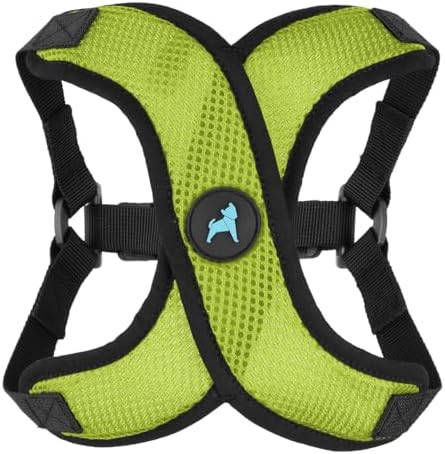 Gooby Comfort X Step-in Lite Harness, Choke-Free, Green, X-Small by Gooby