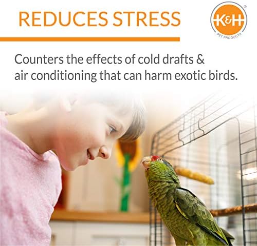 K&H Bird Heater, Snuggle-Up Warmer, Large 7x4in, Low Voltage, Gray - Image 4