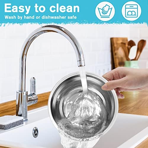 Epetslove Stainless Steel Dog Bowls Double Non-Slip Dog Water and Food Bowl - Image 6